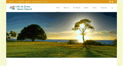 Desktop Screenshot of lifeinjesuschrist.org