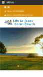 Mobile Screenshot of lifeinjesuschrist.org